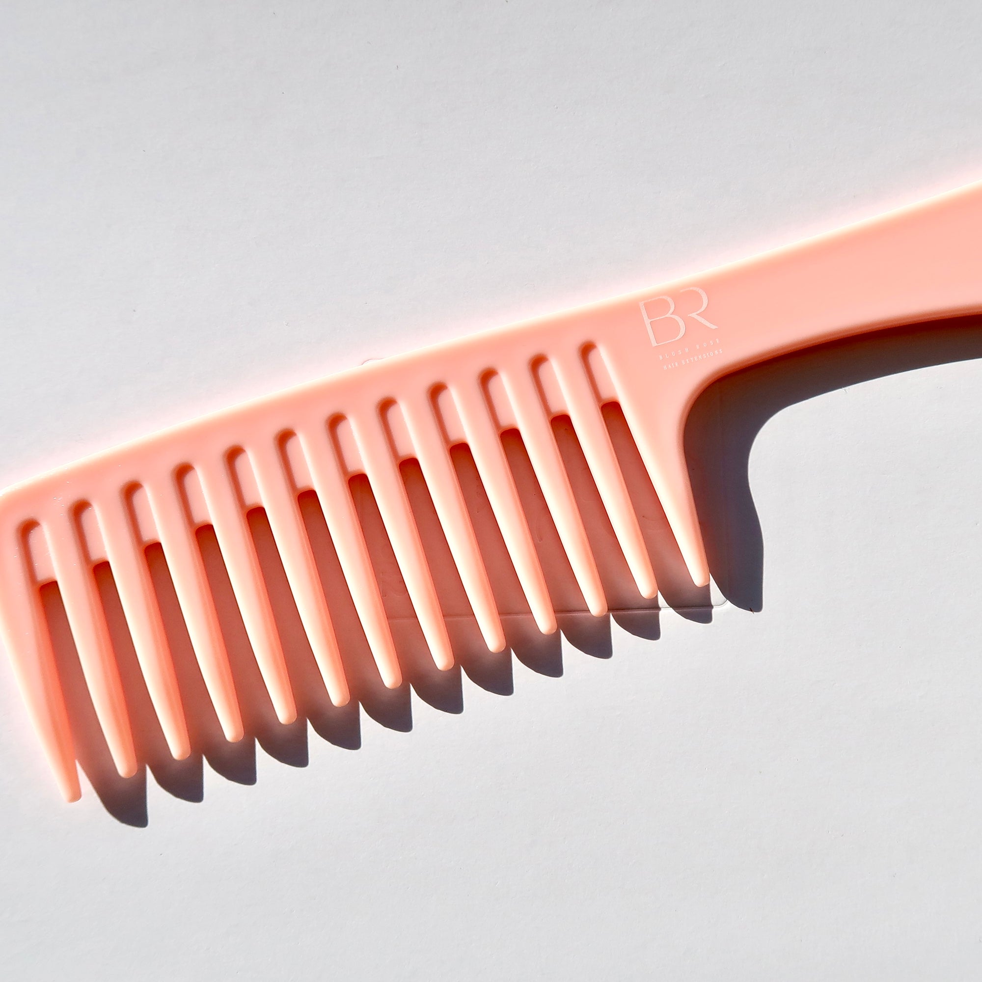Blush Rose Wide Tooth Shower Comb