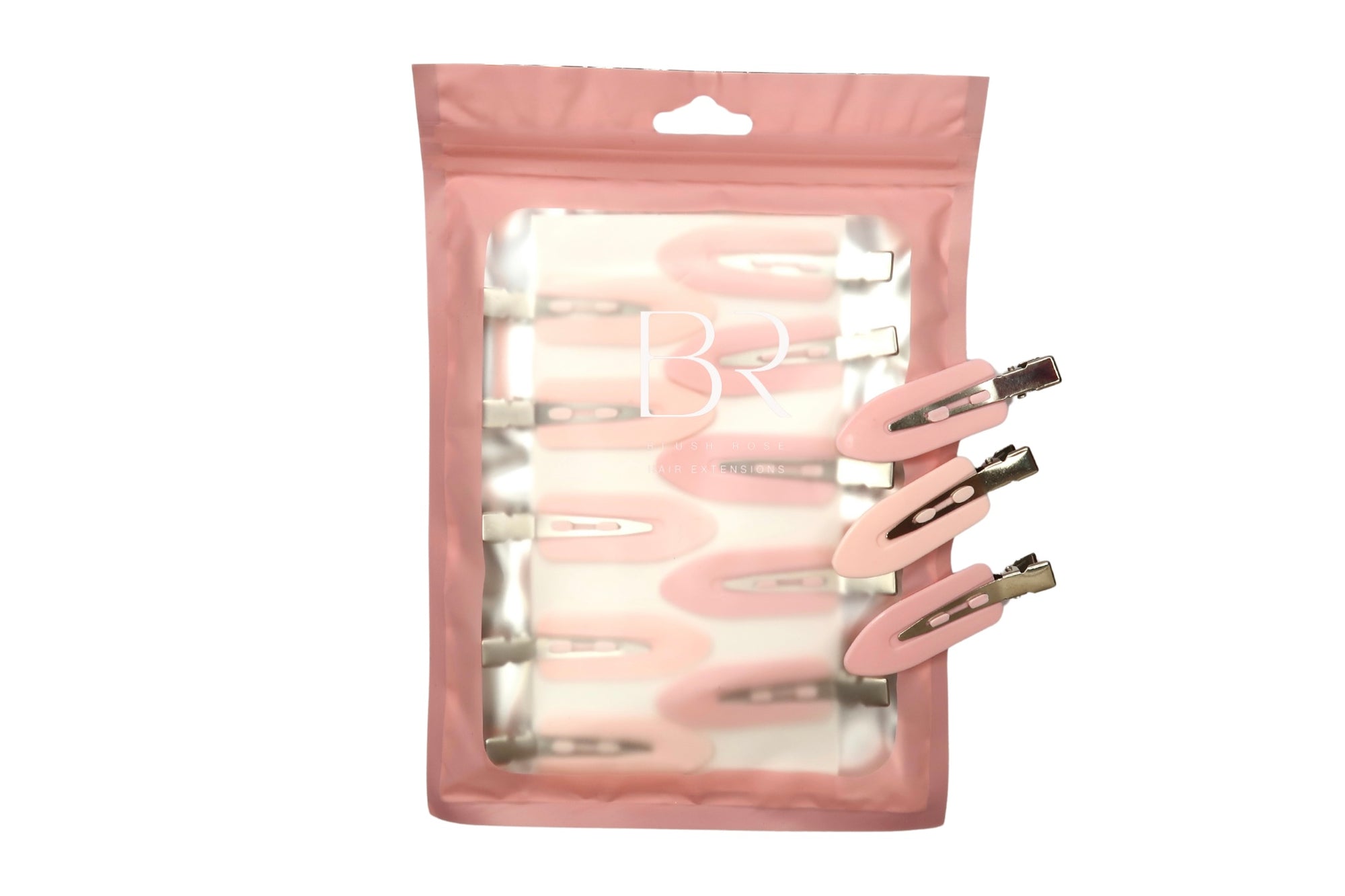 Blush Rose Sectioning Clips